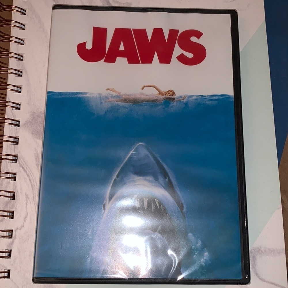 DVD Sealed Jaws With Vudu code for free streaming